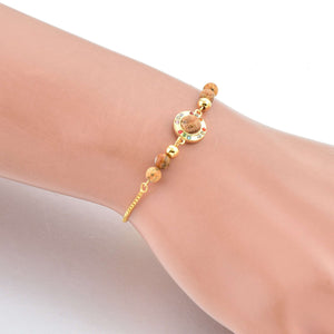 Ayo Oju Oluwo Gold Bracelet