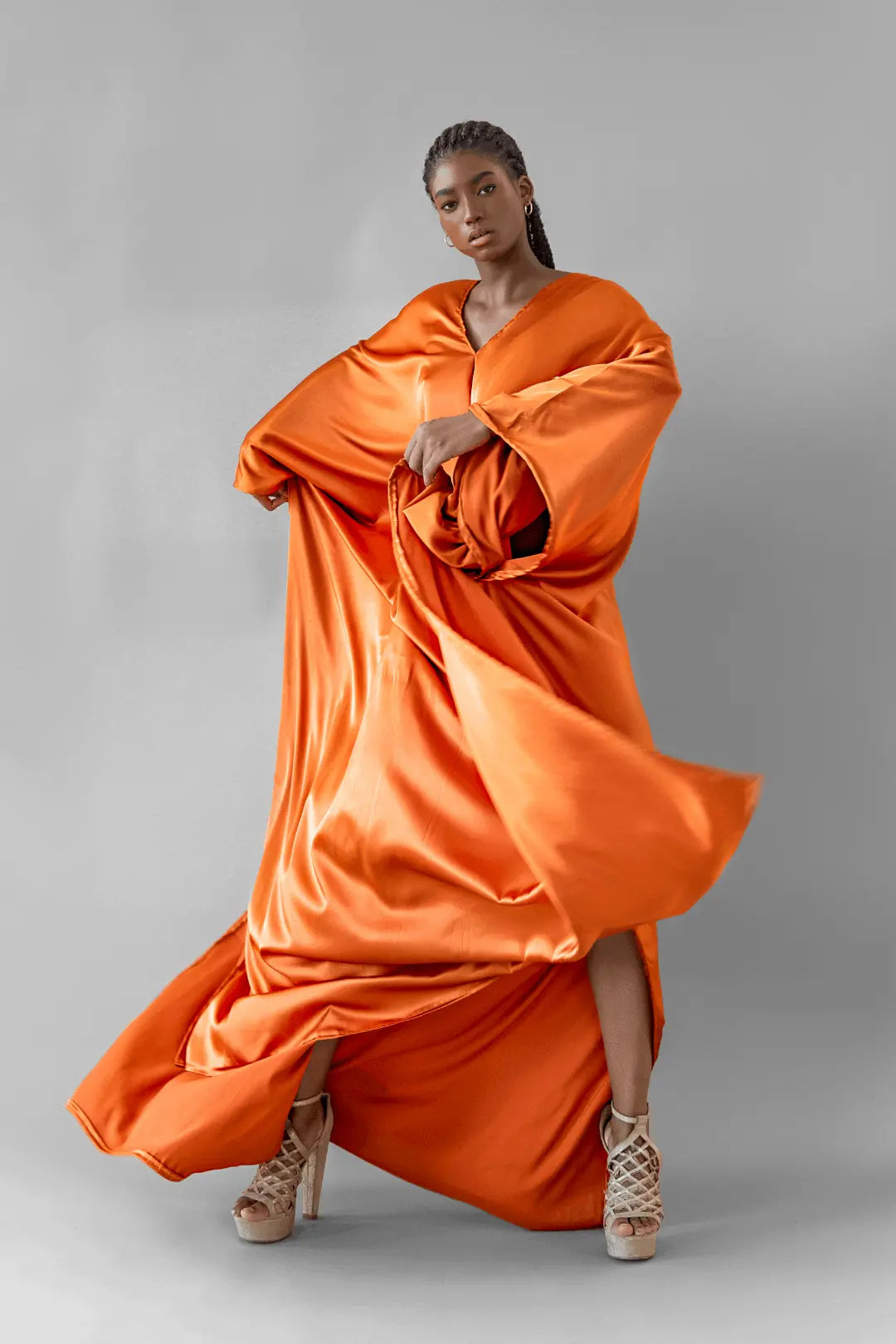 orange resort dress Zuhair Murad Resort 2023 Collection