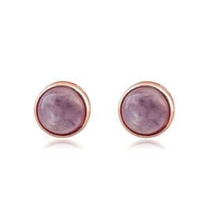 Alaafia Lewa Rose Gold Earrings