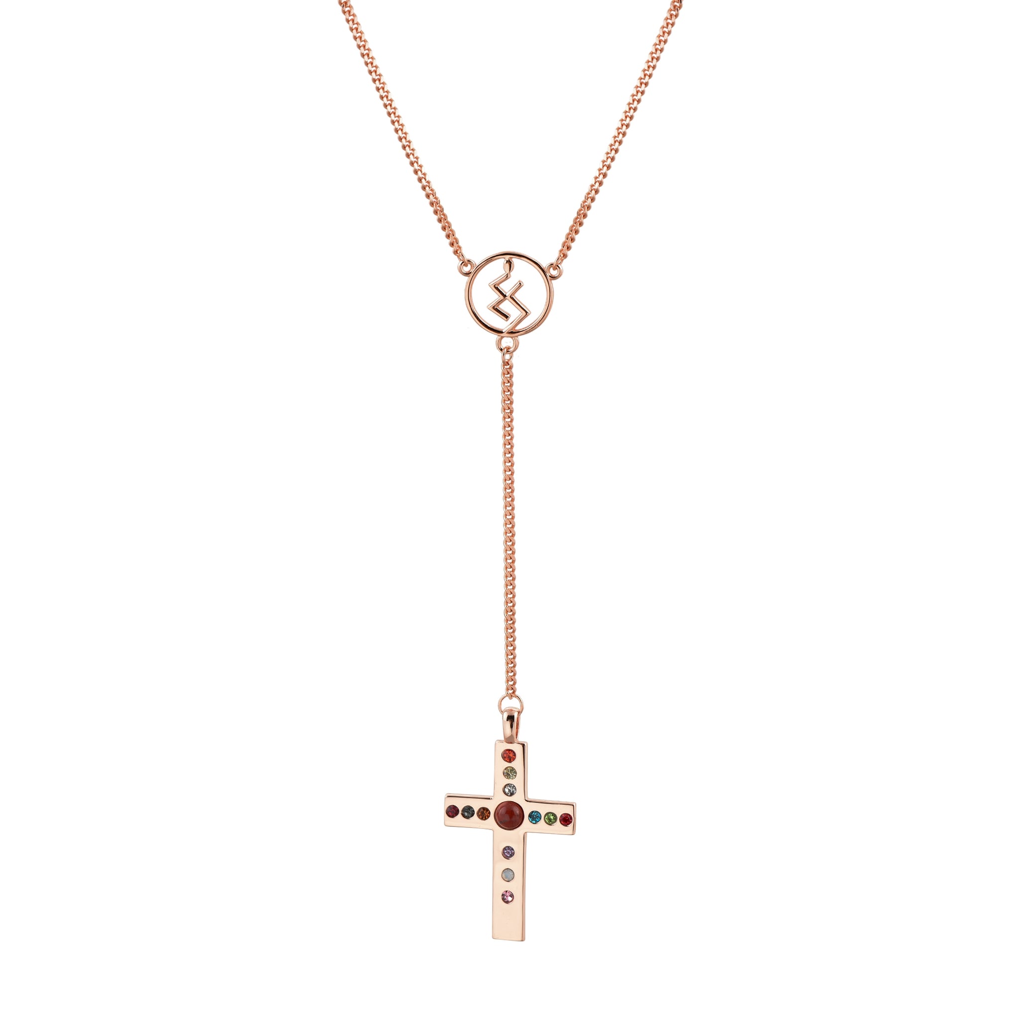 Iwa tutu Apata Ayeraye Rose Gold Necklace