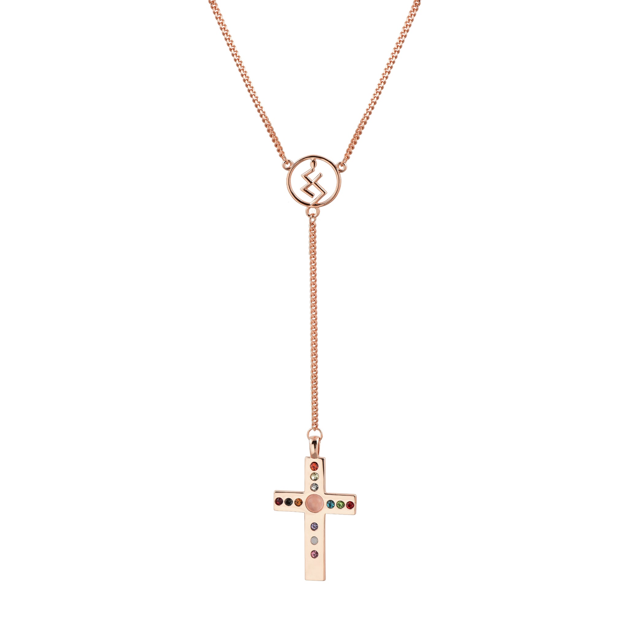 Eleso Apata Ayeraye Rose Gold Necklace 