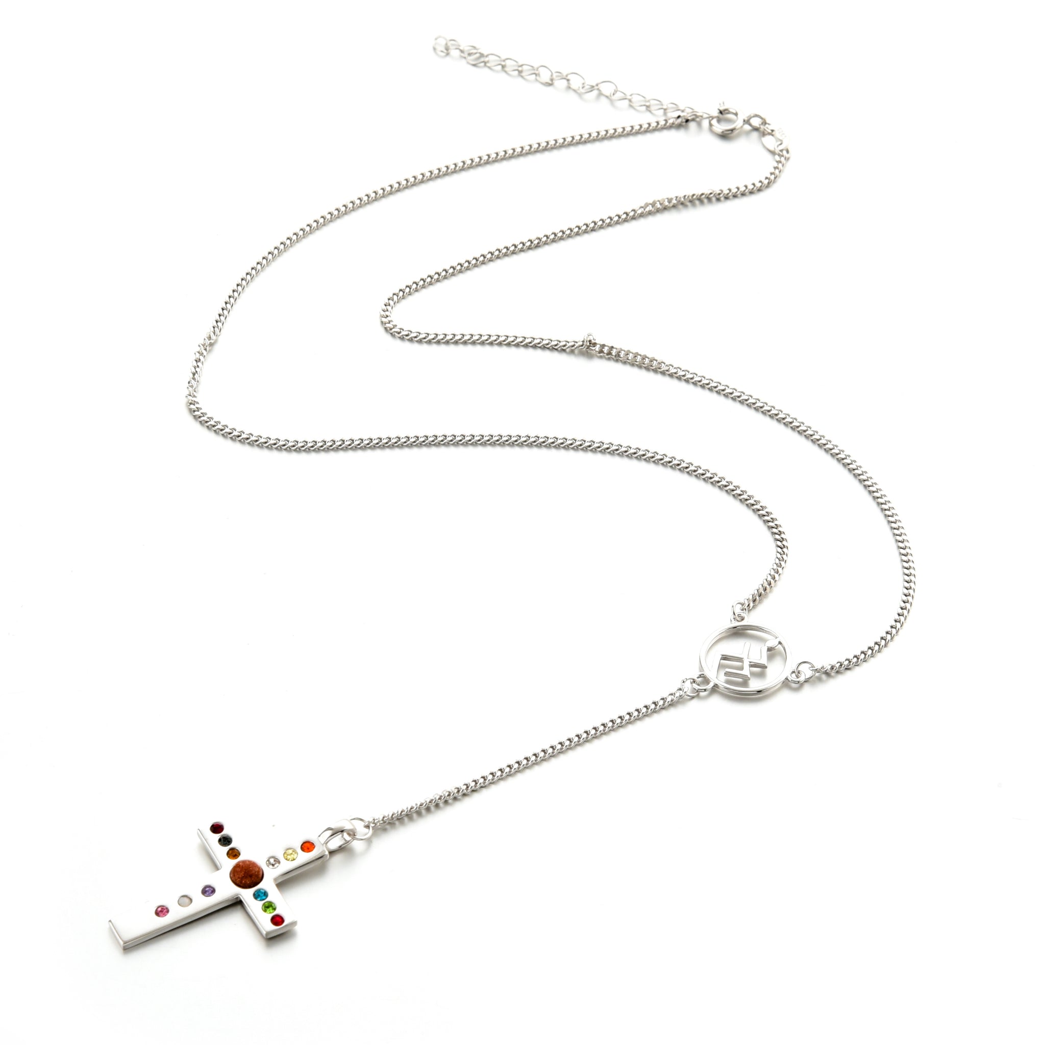 Ire Apata Ayeraye Silver Necklace